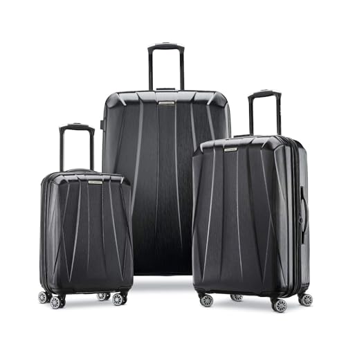 Black Samsonite Centric 2 Hardside Carry-On Luggage, 20-Inch