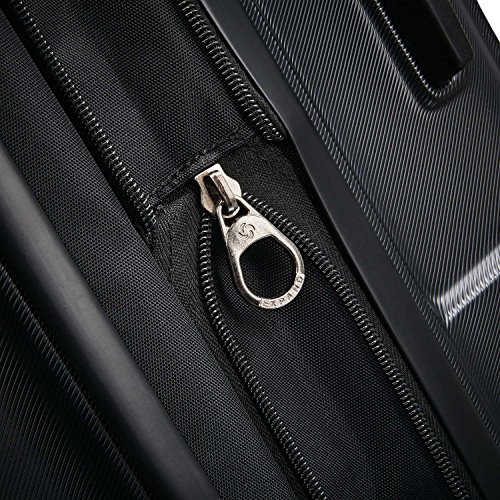 Spinner Wheels Suitcase: Samsonite Centric Hardside Expandable Black