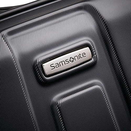 Spinner Wheels Suitcase: Samsonite Centric Hardside Expandable Black
