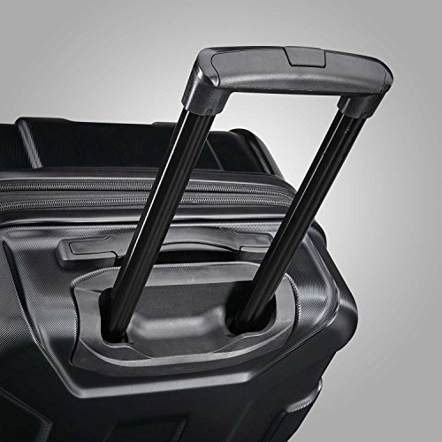 Spinner Wheels Suitcase: Samsonite Centric Hardside Expandable Black