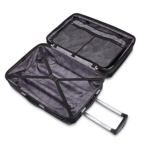Samsonite Winfield 3 DLX Hardside Carry-On, Black
