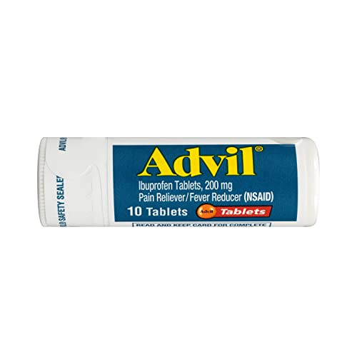 Advil Pain Relief Tablets - 10 Coated for Various Aches