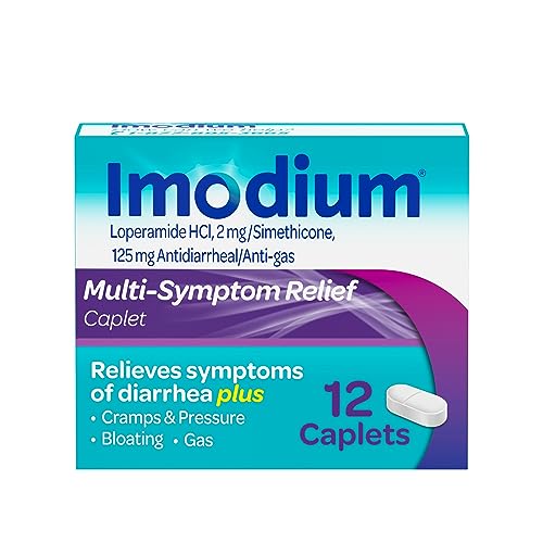 Imodium Multi-Symptom Relief Caplets, Traveler's Anti-Diarrheal Solution