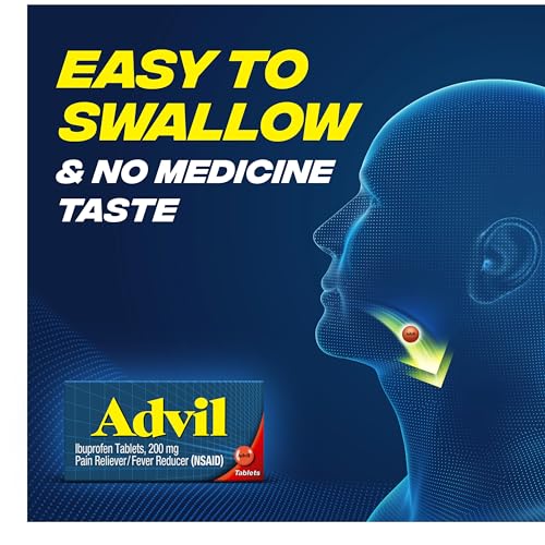 Advil Pain Relief Tablets - 10 Coated for Various Aches