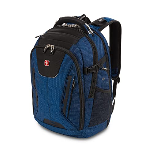 SwissGear 5358 Laptop Backpack, Blue/Black, Large