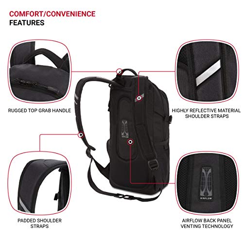 SwissGear 3598 Narrow Daypack - Dark Grey, 18