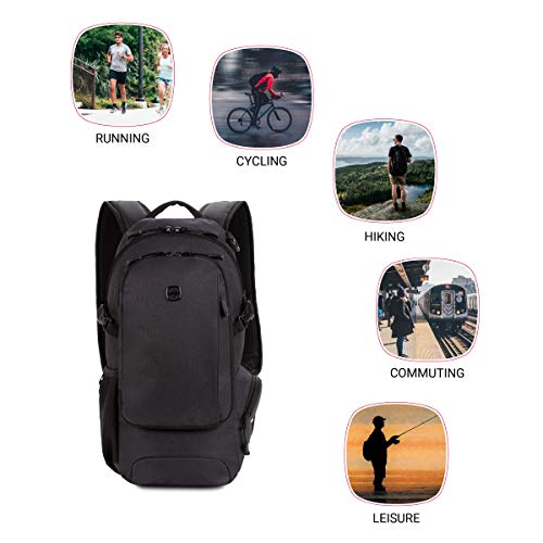 SwissGear 3598 Narrow Daypack - Dark Grey, 18