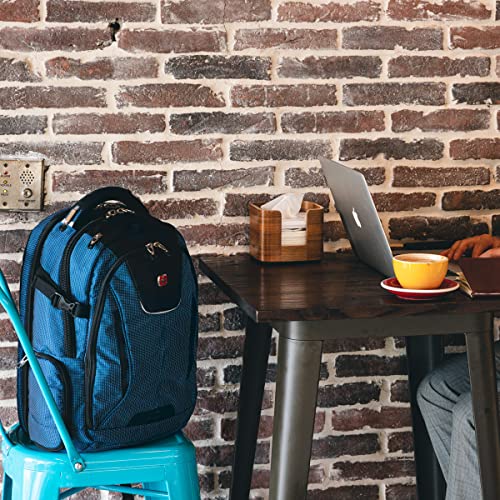 SwissGear 5358 Laptop Backpack, Blue/Black, Large