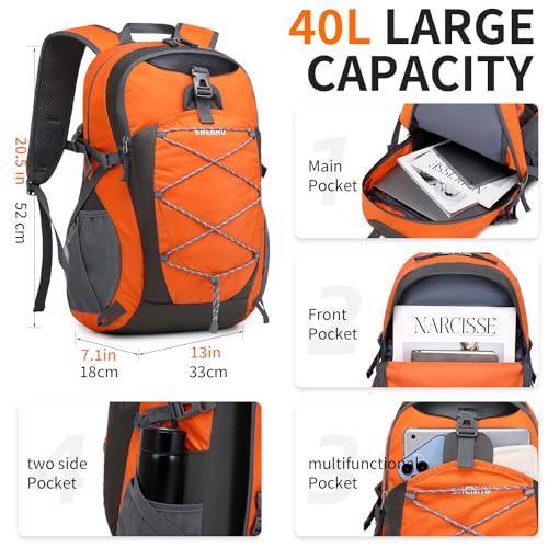 SHENHU 40L Waterproof Hiking Backpack for Travel