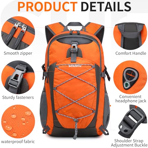 SHENHU 40L Waterproof Hiking Backpack for Travel