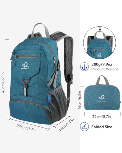 Lightweight Travel Backpack: 20l Foldable Daypack for Men and Women