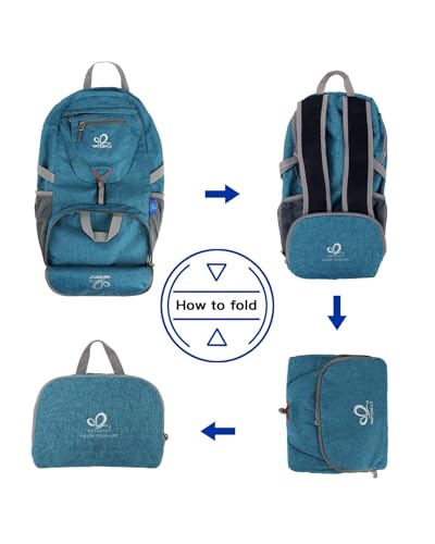 Lightweight Travel Backpack: 20l Foldable Daypack for Men and Women