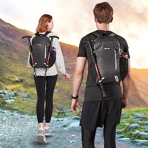 15L Hiking Daypack: Water Resistant, Lightweight & Outdoor