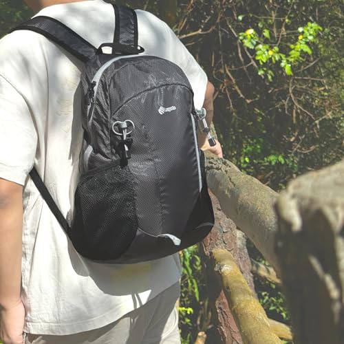 15L Hiking Daypack: Water Resistant, Lightweight & Outdoor