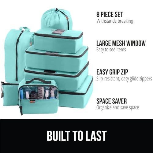 Gorilla Grip Travel Packing Cubes Set