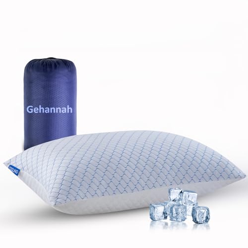 Compact Gehannah Travel Pillow with Storage Bag