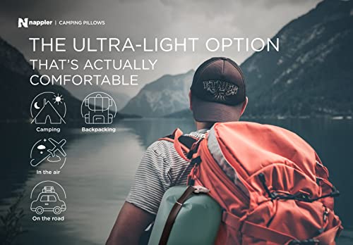 Nappler Compact Memory Foam Travel Pillow