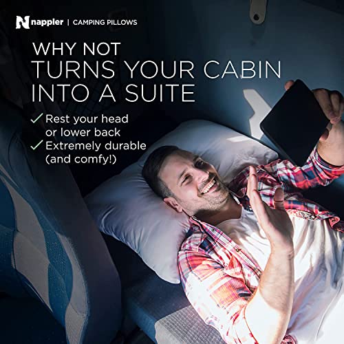 Nappler Compact Memory Foam Travel Pillow