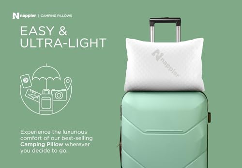 Nappler Compact Memory Foam Travel Pillow