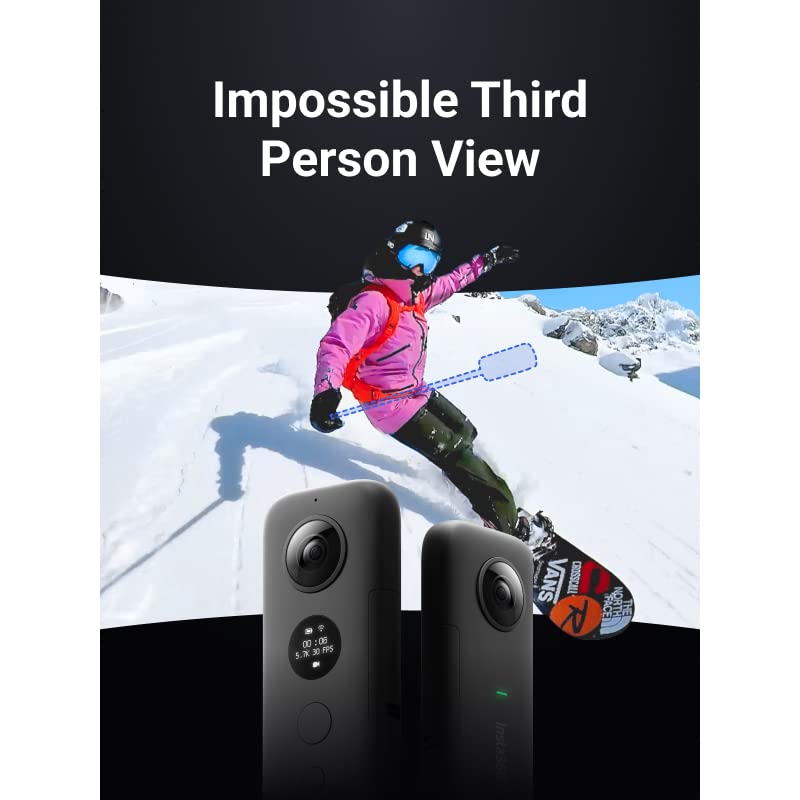 Insta360 ONE X 360° Action Cam, 5.7K Video, WiFi