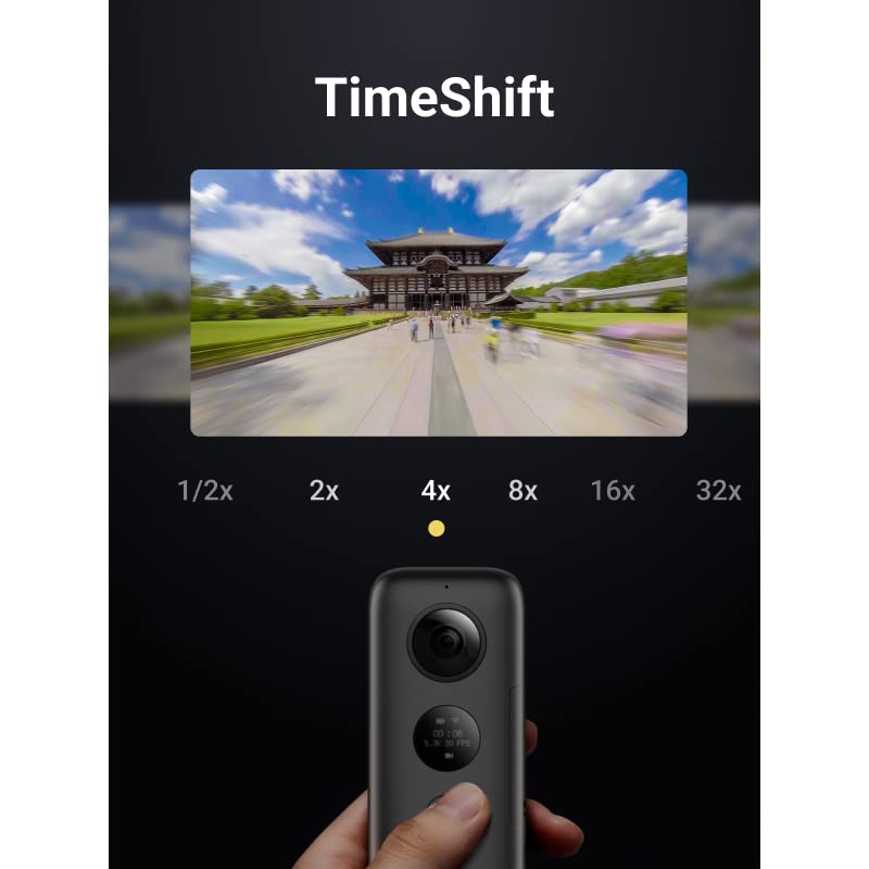 Insta360 ONE X 360° Action Cam, 5.7K Video, WiFi