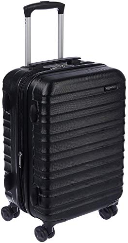 Amazon Basics 20" Hardside Spinner, Black