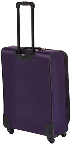Purple American Tourister Pop Max Spinner Luggage Set