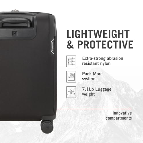 Victorinox Werks Traveler 6.0 Carry-On Spinner, Black