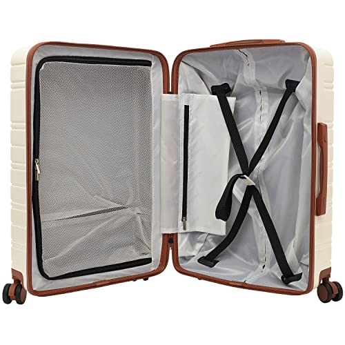 Navigate Luggage Set, Ivory - 20" Carry-On