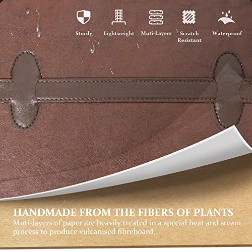 COTRUNKAGE 3-Piece Vintage Luggage Set, Carry-On Suitcase