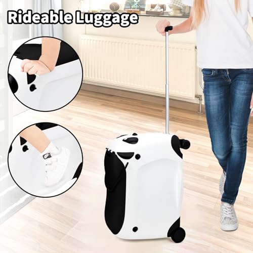 Kids Ride on Suitcase - 21" Tow-Along Luggage
