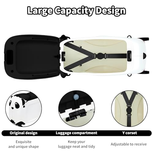 Kids Ride on Suitcase - 21" Tow-Along Luggage