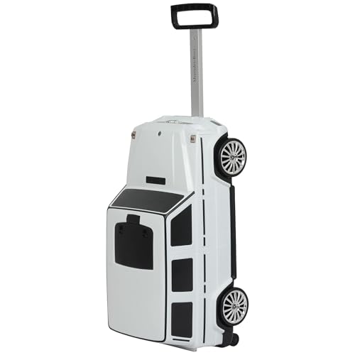 Mercedes G-Class Suitcase Ride On, White