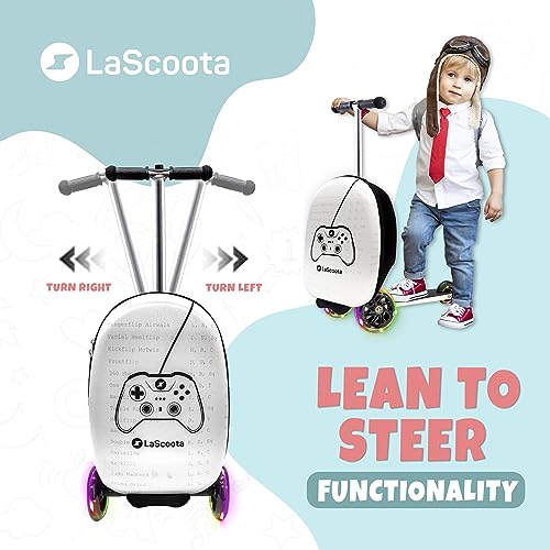 Lascoota Foldable Scooter Luggage for Kids - Lightweight