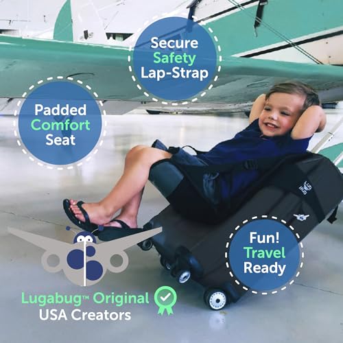 Lugabug Travel Seat - Ride-On Suitcase for Kids