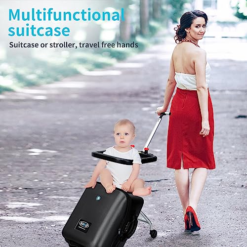 Expandable Spinner Luggage - Child Seat Design - 20