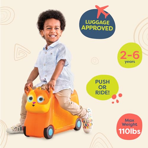 Gogo Ride-On Cat Suitcase - Kids Luggage