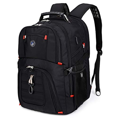 SHRRADOO 52L XL Travel Laptop Backpack USB Port