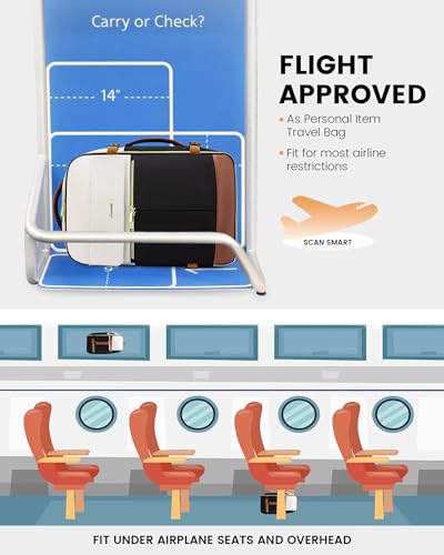 LOVEVOOK Women's TSA Approved Travel Backpack, 40L