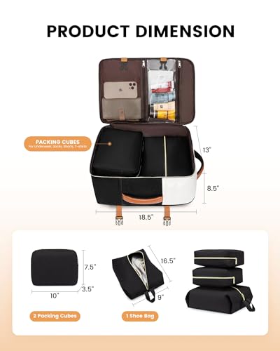 LOVEVOOK Women's TSA Approved Travel Backpack, 40L