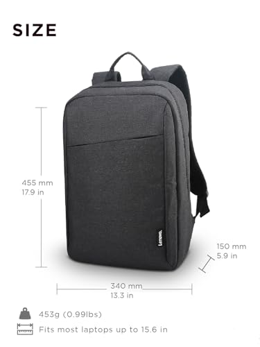 Lenovo Laptop Backpack B210 - 15.6-Inch, Water-Repellent, Lightweight