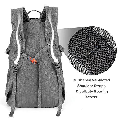 NEEKFOX Packable Lightweight Hiking Backpack for Travel