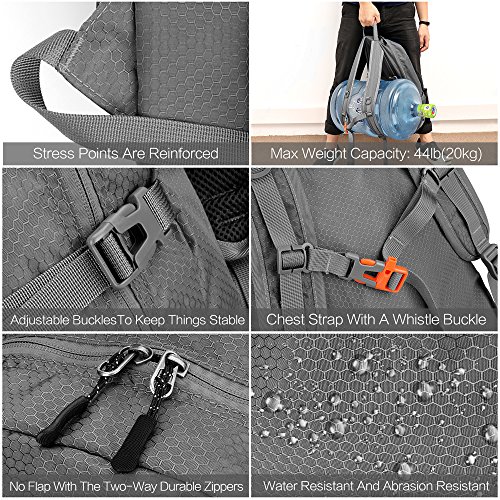 NEEKFOX Packable Lightweight Hiking Backpack for Travel