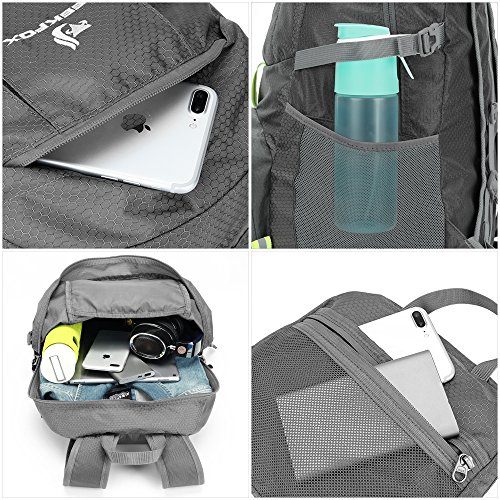 NEEKFOX Packable Lightweight Hiking Backpack for Travel