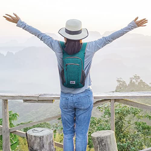 G4Free Lightweight Packable Hiking Backpack (Teal Blue)