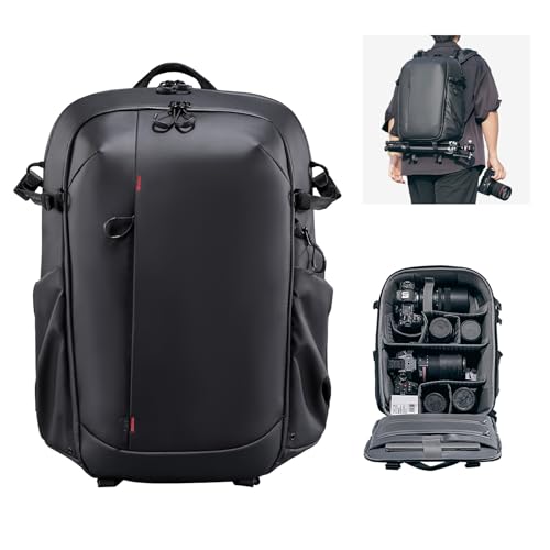 Professional Waterproof Camera Backpack for DSLR Mirrorless Photography