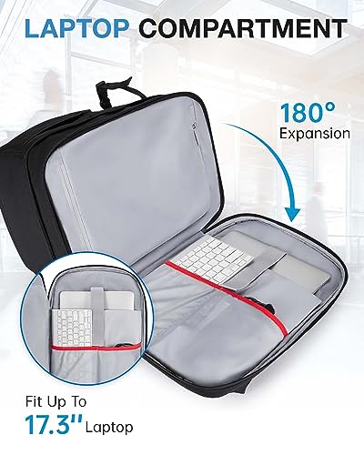 BAGSMART Expandable Camera Backpack