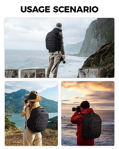 BAGSMART Expandable Camera Backpack