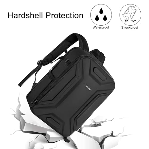 Geometric Camera Backpack: Waterproof & Laptop Compartment