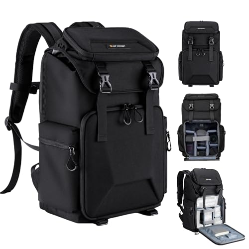 K&F Concept Camera Backpack, Large Capacity Photography Bag